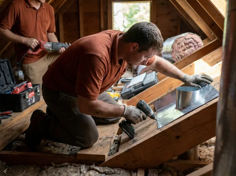 Attic Roof Ventilation Repair in Raleigh, NC